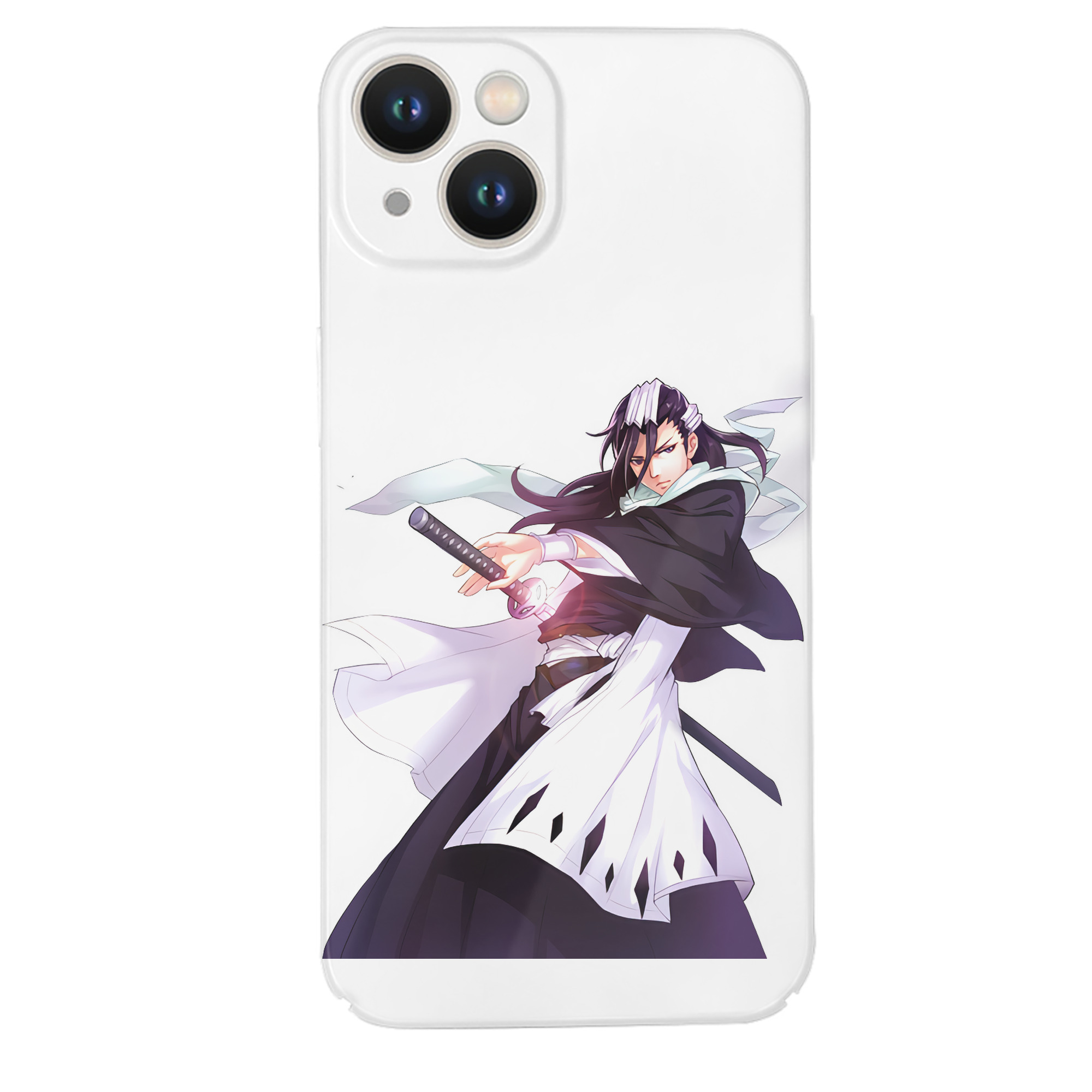 （画像用） ブリーチ くちき びゃくや BLEACH Kuchiki Byakuya 【iPhone 14シリーズ対応】ハードケース